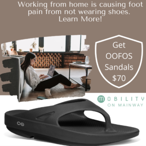 What is COVID-19 and Staying at Home Doing to Your Feet? OOFOS Sandals $70