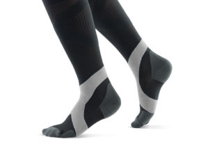 Bauerfeind Compression Socks Men Black and Gray
